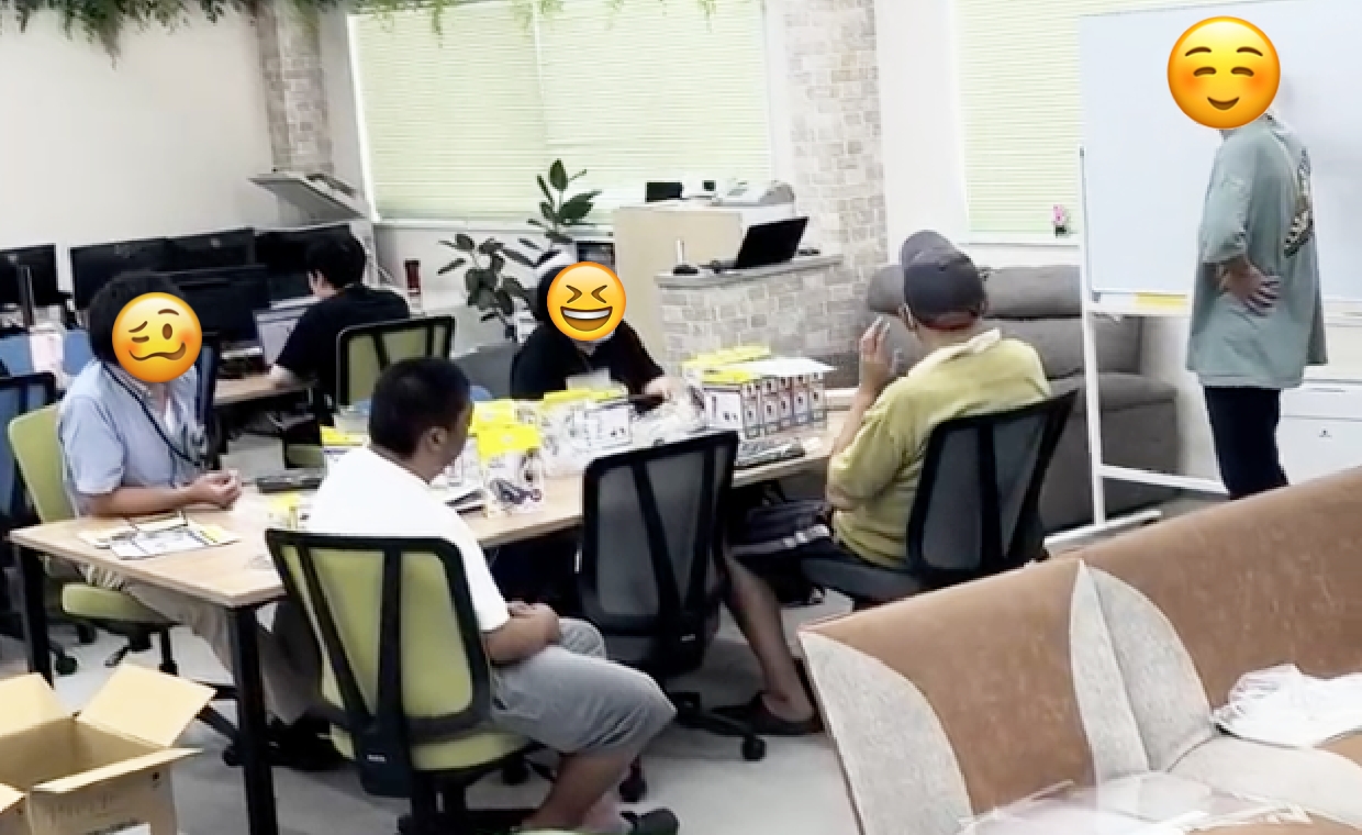 作業の様子イメージ